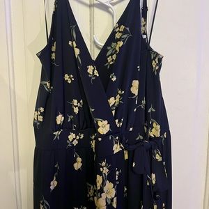 One piece pant suit